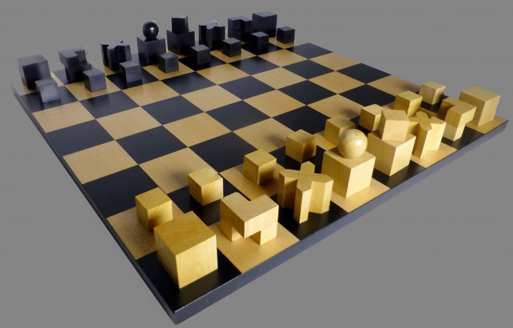 Le jeu d’échecs de Josef Hartwig (1924).