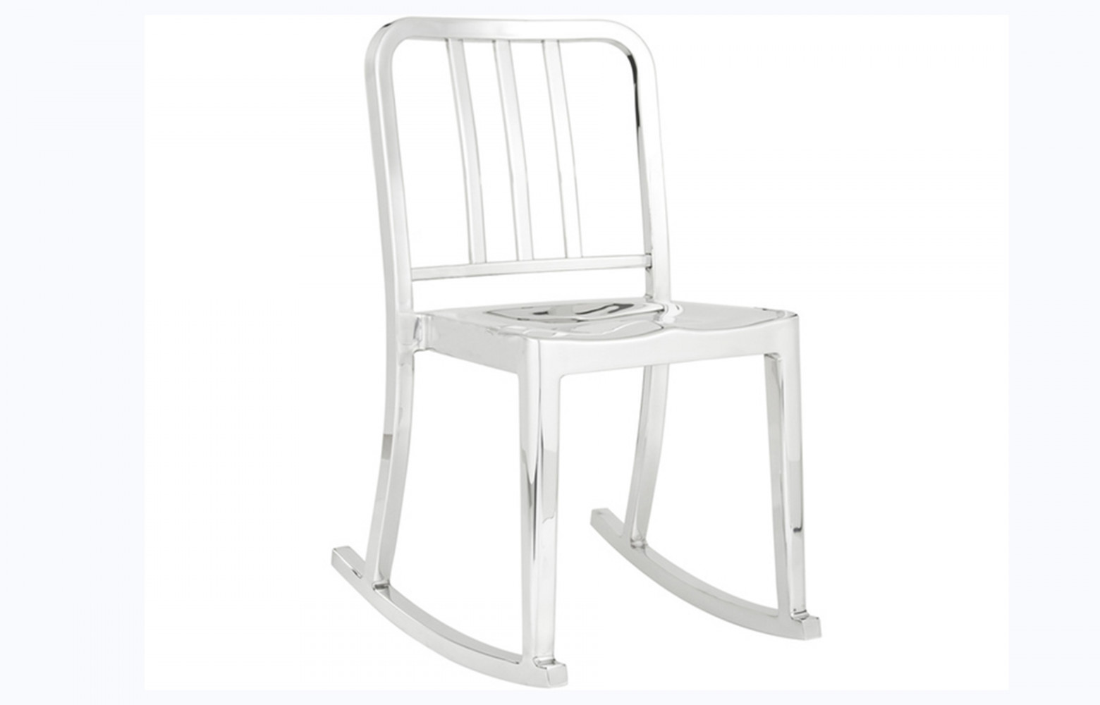 Hudson Outdoor de Philippe Starck (2000, Emeco), disponible en alu poli ou mat, 1400 €.