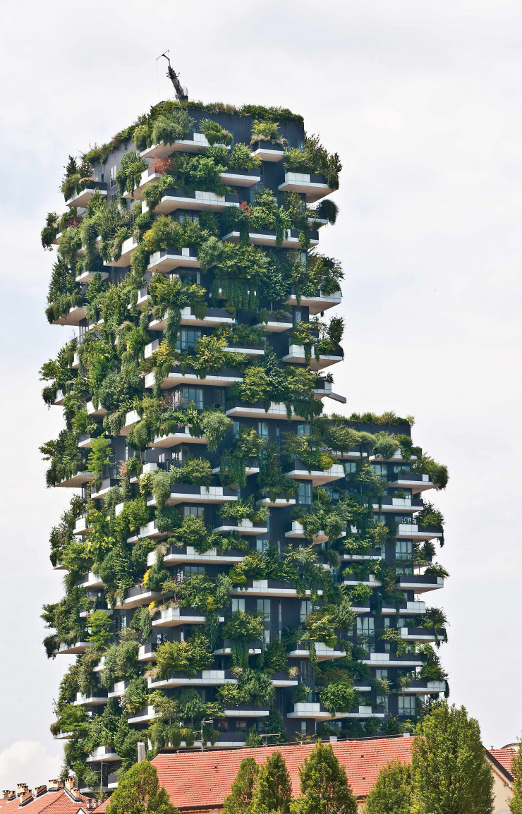 Un emblème de Milan : le Bosco Verticale, un succès écologique et architectural de Stefano Boeri, inauguré en 2013.