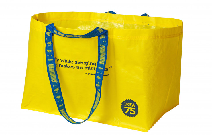 Le sac Världsbra et son jaune emblématique va lui aussi avoir droit à sa réédition.