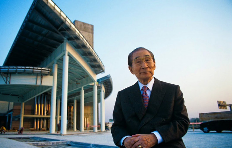 L’architecte japonais Kenzo Tange.