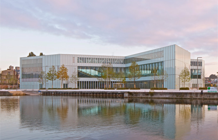 La bibliothèque Alexis de Tocqueville de Rem Koolhaas à Caen.