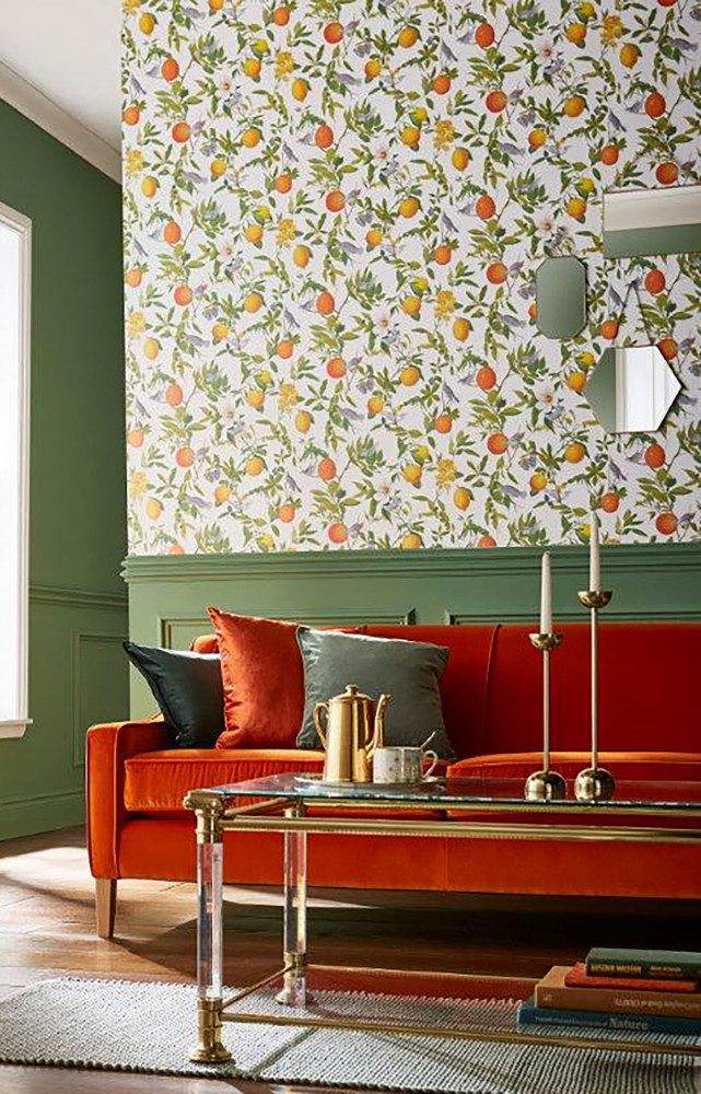 « Amalfi Fresco » (Graham & Brown).