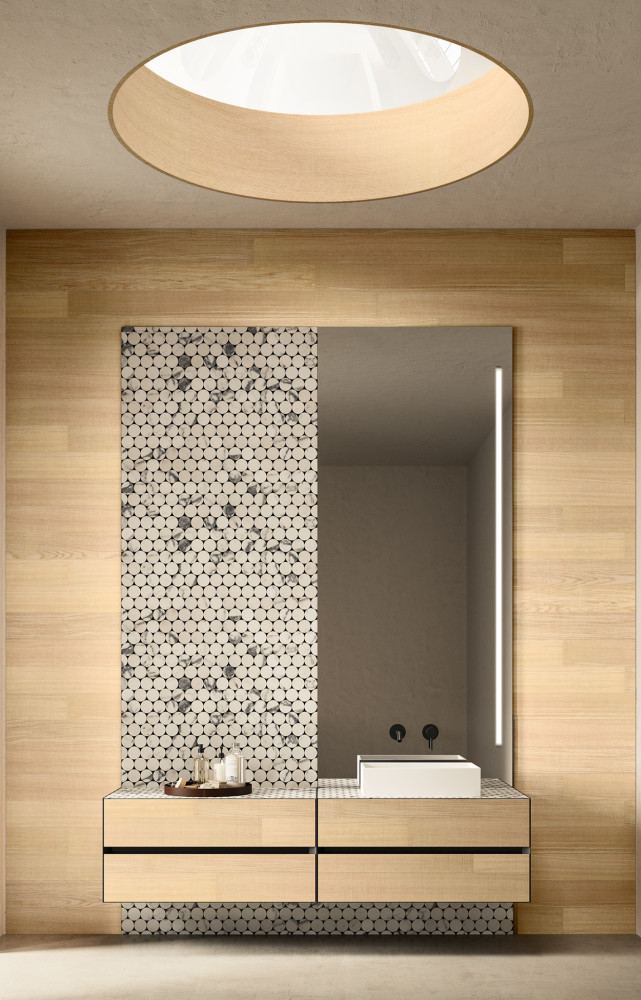 9/ L’effet du bois : Itlas, collection « Linea »  Pour la troisième année, Progetto Bagno d’Itlas revient avec...