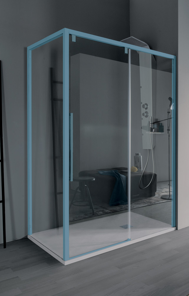 10/ Place à la couleur : Samo, collection « Acrux »  Le fabricant ose la couleur dans les parois...