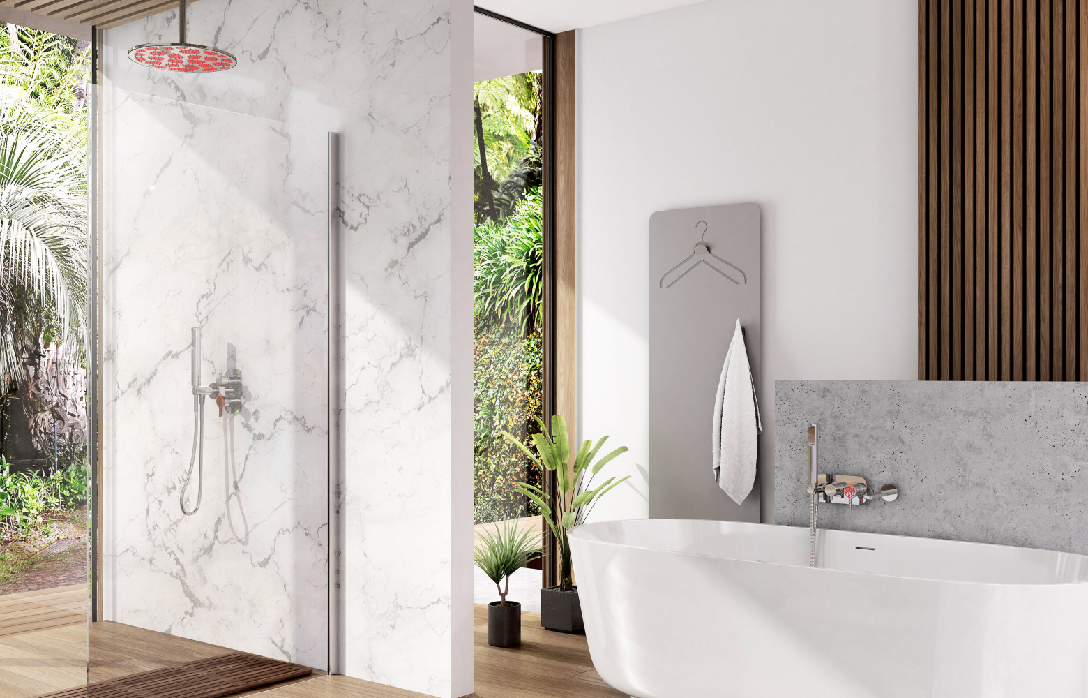 id-w-20181002-cersaie-23 15/ Humeur marine : Weber, collection « Coral »  La collection « Coral » de BMB Progetti s’inspire de la nature...
