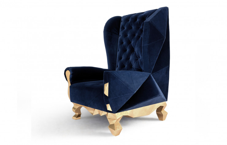 En édition limitée, le fauteuil « Rockchair » mêle styles classiques et contemporains.