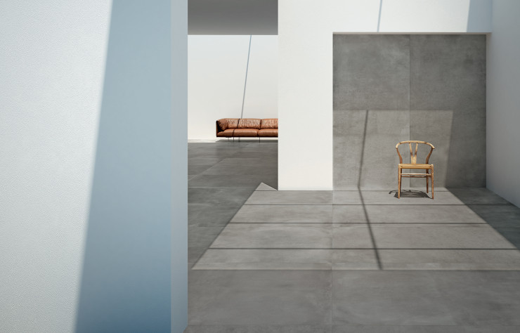 L’imitation du béton est à son apogée avec la collection « Grande Concrete Look ».