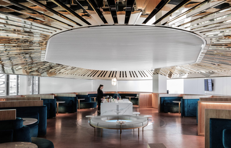 A Roissy, Air France accueille depuis peu ses clients dans un salon imaginé par le designer Mathieu Lehanneur.