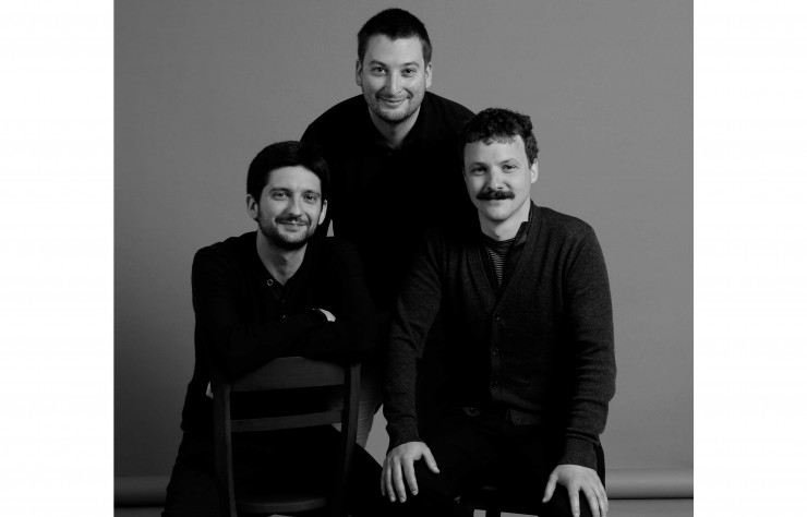 Mathieu Barré, François Guinaudeau et Romain Pradeau .