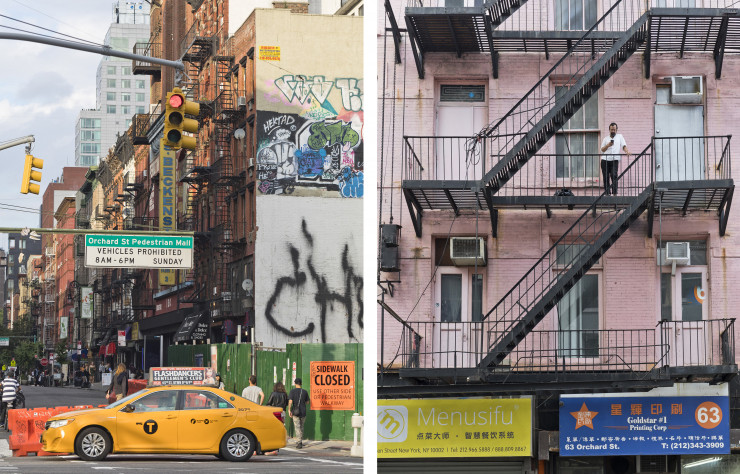 Le Lower East Side, un quartier qui a longtemps souffert d’une mauvaise réputation mais où les enseignes de mode se multiplient aujourd’hui.