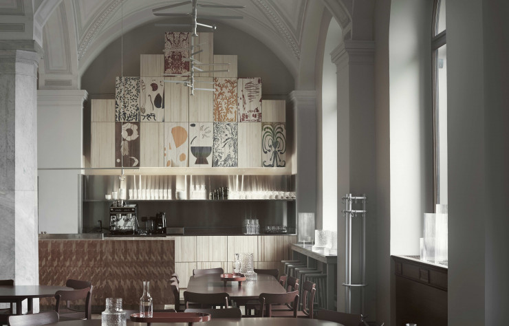 Le restaurant du Nationalmuseum de Stockholm réinventé par des designers.