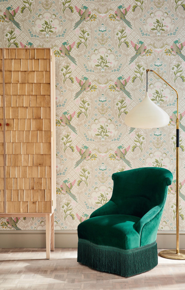 Papier peint « Brodsworth », en finition « Consort ».