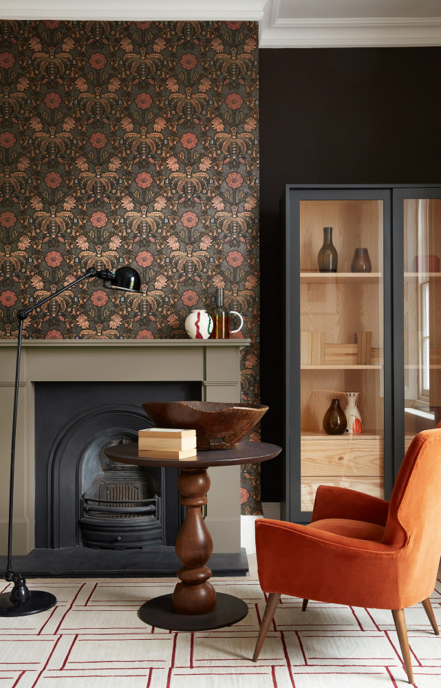 Papier peint « New Bond Street », en finition « Hide ».