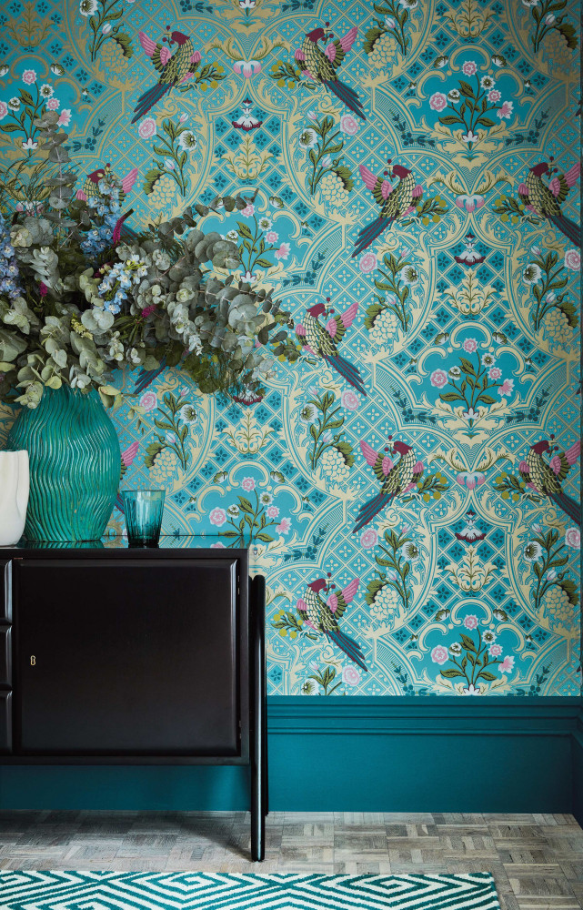 Papier peint « Brodsworth », en finition « Empress ».