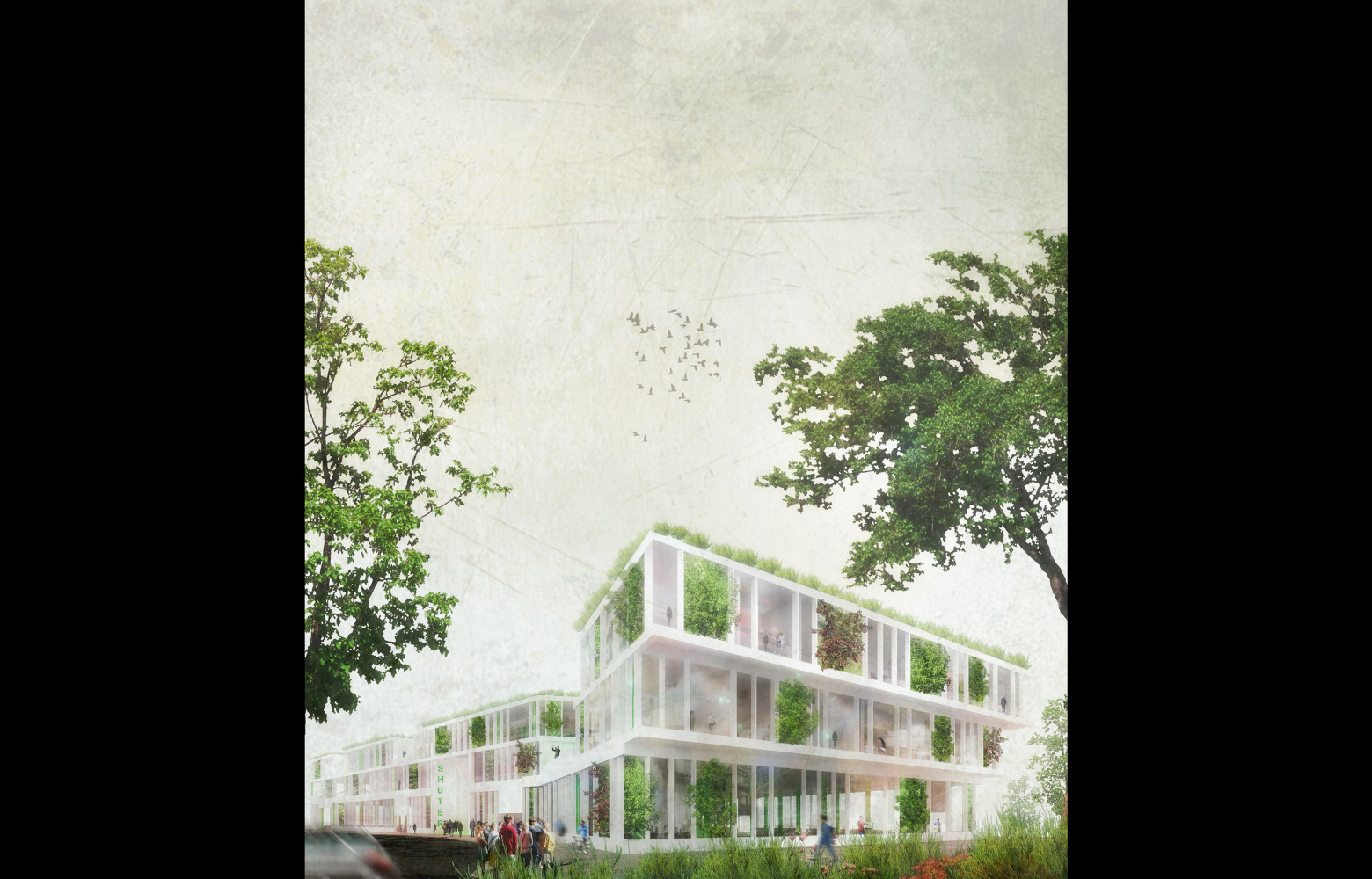 « The Vertical Garden », Taichung (Taïwan, 2014), est un programme de rénovation qui introduit des activités publiques dans...