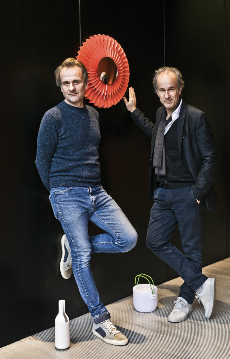Tomas Erel (à gauche) et Philippe Lehr ont lancé le concept de Designer Box en 2013 avec dans l’idée de faciliter l’accès au design.