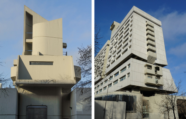Elle ressemble à s’y méprendre à une Unité d’habitation de Le Corbusier. Longue barre d’immeuble adoucie par endroits de géométries courbes, la caserne Masséna (1971), dans le XIIIe arrondissement, doit pourtant son dessin à Jean Willerval, qui aurait qualifié sa bâtisse de « Cité radieuse, la poésie en plus, par l’arrondi général de la structure… »