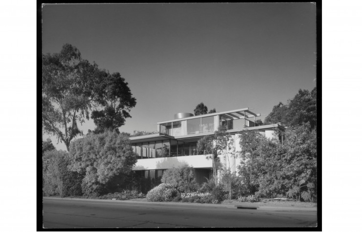 La VDL House de Richard Neutra après sa reconstruction en 1963.