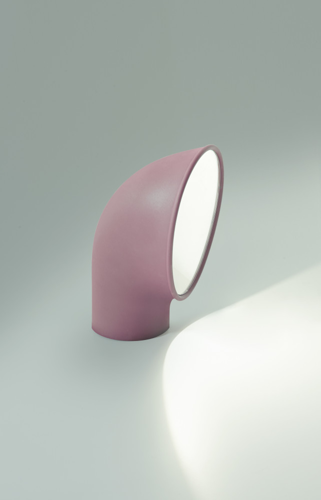 Borne d’éclairage LED sans fil Piroscafo, en fonte d’aluminium et polycarbonate, à fixer au sol, design Ernesto...