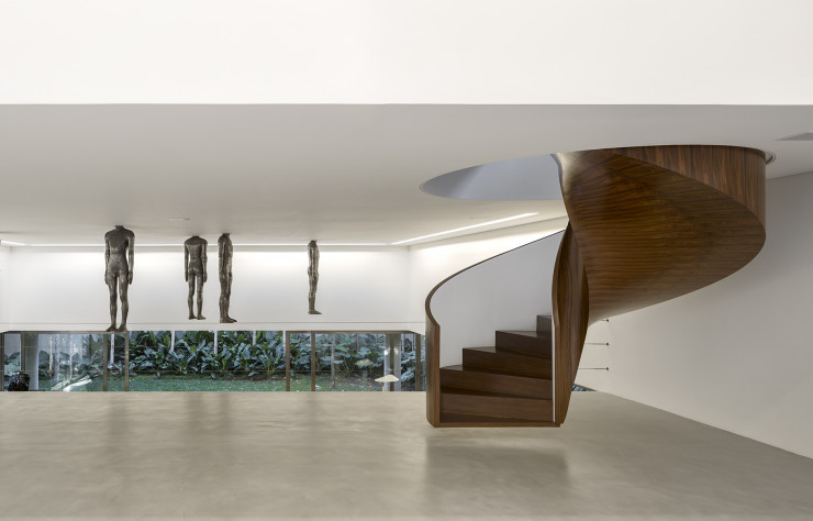 La Casa Cubo, une résidence pour artistes réalisée à l’initiative d’un couple de collectionneurs (São Paulo, 2007).