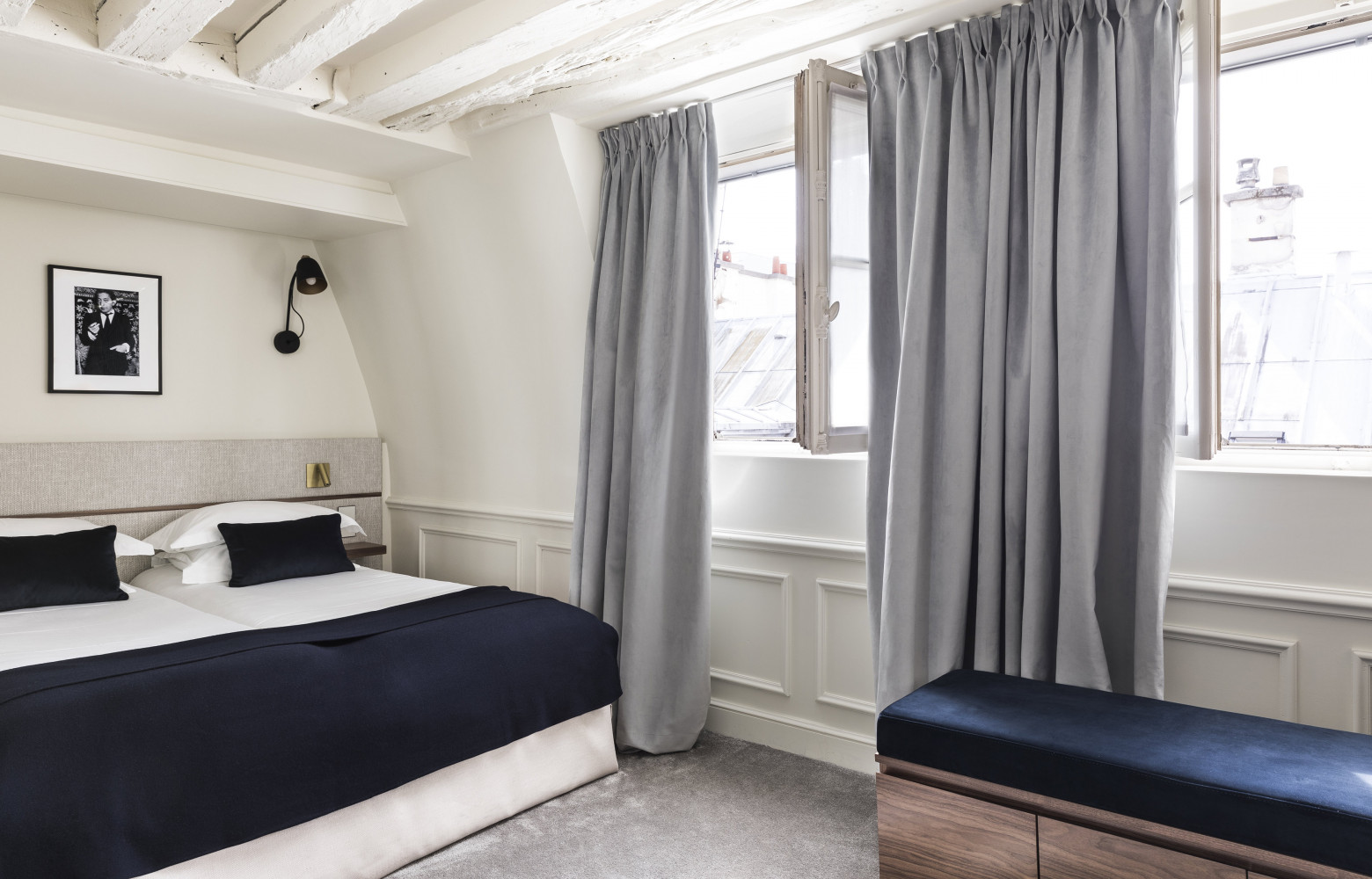 Les chambres Deluxe, les plus grandes de l'hôtel, disposent d'une surface comprise entre 21 et 23 m2.