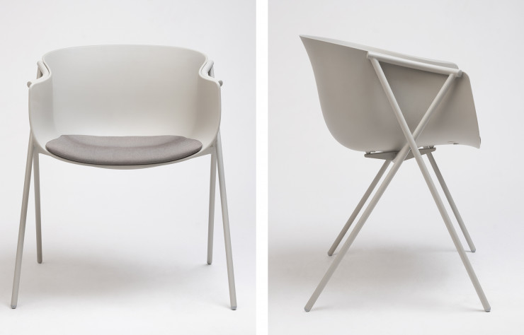 Chaise « Bai », design Ader Lizaso.