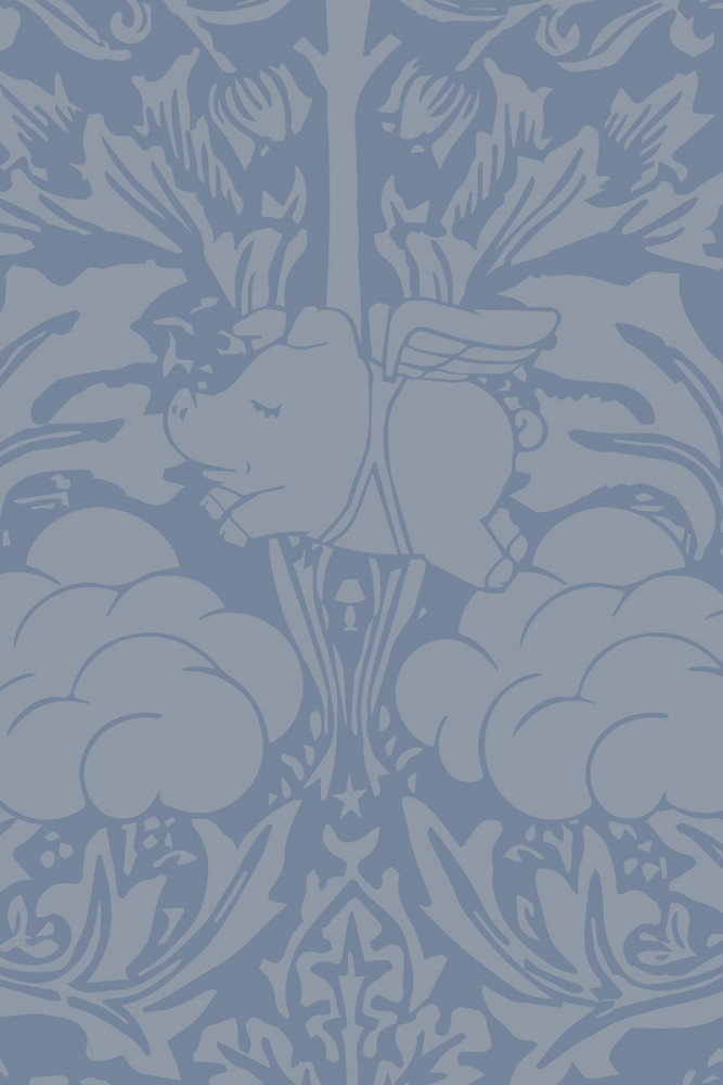 Un peu d’humour British avec Morris Dream (Mineheart). Ici, des cochons volants (traduction : quand les poules auront...