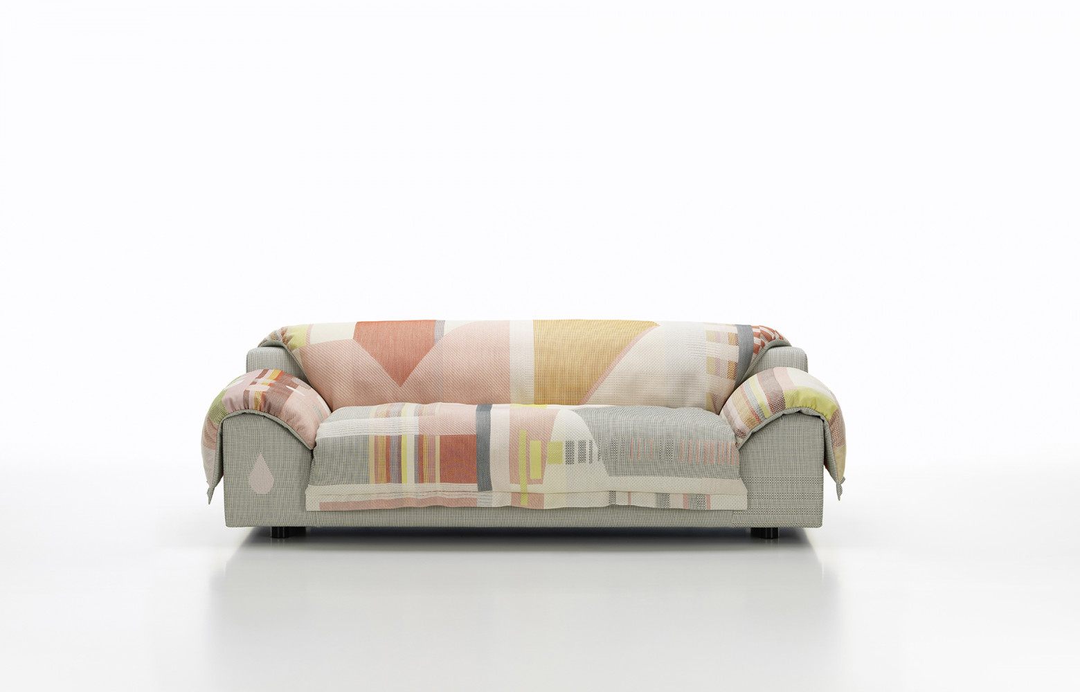 Canapé « Vlinder », design Hella Jongerius, 8 190 €. Vitra.