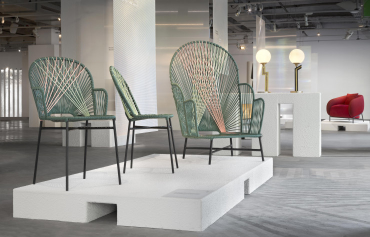 Les premières assises de la collection « Nacre » sont à découvrir jusqu’en novembre dans l’exposition parisienne de l’Incubateur French Design.