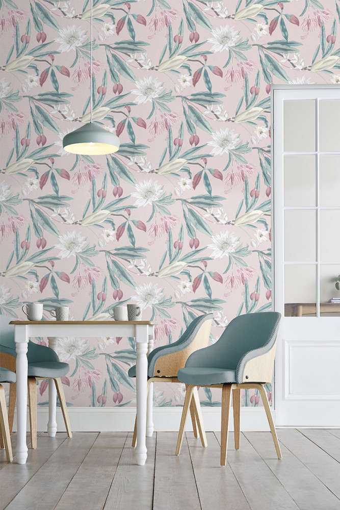 Une belle invitation à une sieste tout en douceur, à l’ombre des fleurs pastel, grâce à Paradise...