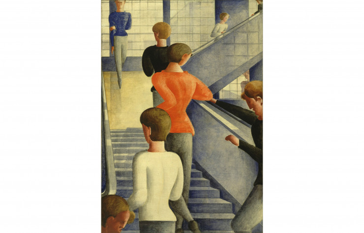 L’Escalier du Bauhaus d’Oskar Schlemmer (1932).