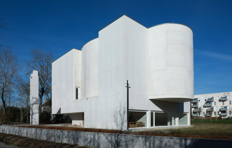 L’église Anastasis à Saint-Jacques-de-la-Lande, près de Rennes, inaugurée en février 2018.