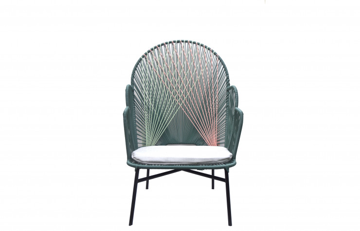 Le fauteuil Nacre de Margaux Keller (Boqa) a été dévoilé lors du salon Maison & Objet.