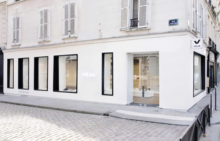 La boutique se trouve dans le Marais, au 15, de la rue de Poitou.