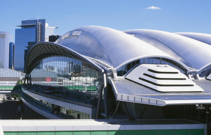 Différents architectes ont contribué à l’édification de Messe Frankfurt.