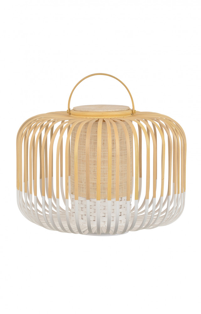 Lampe sans fil Take a Way en bambou, design Arik Levy, 185 €. Forestier sur Madeindesign.com