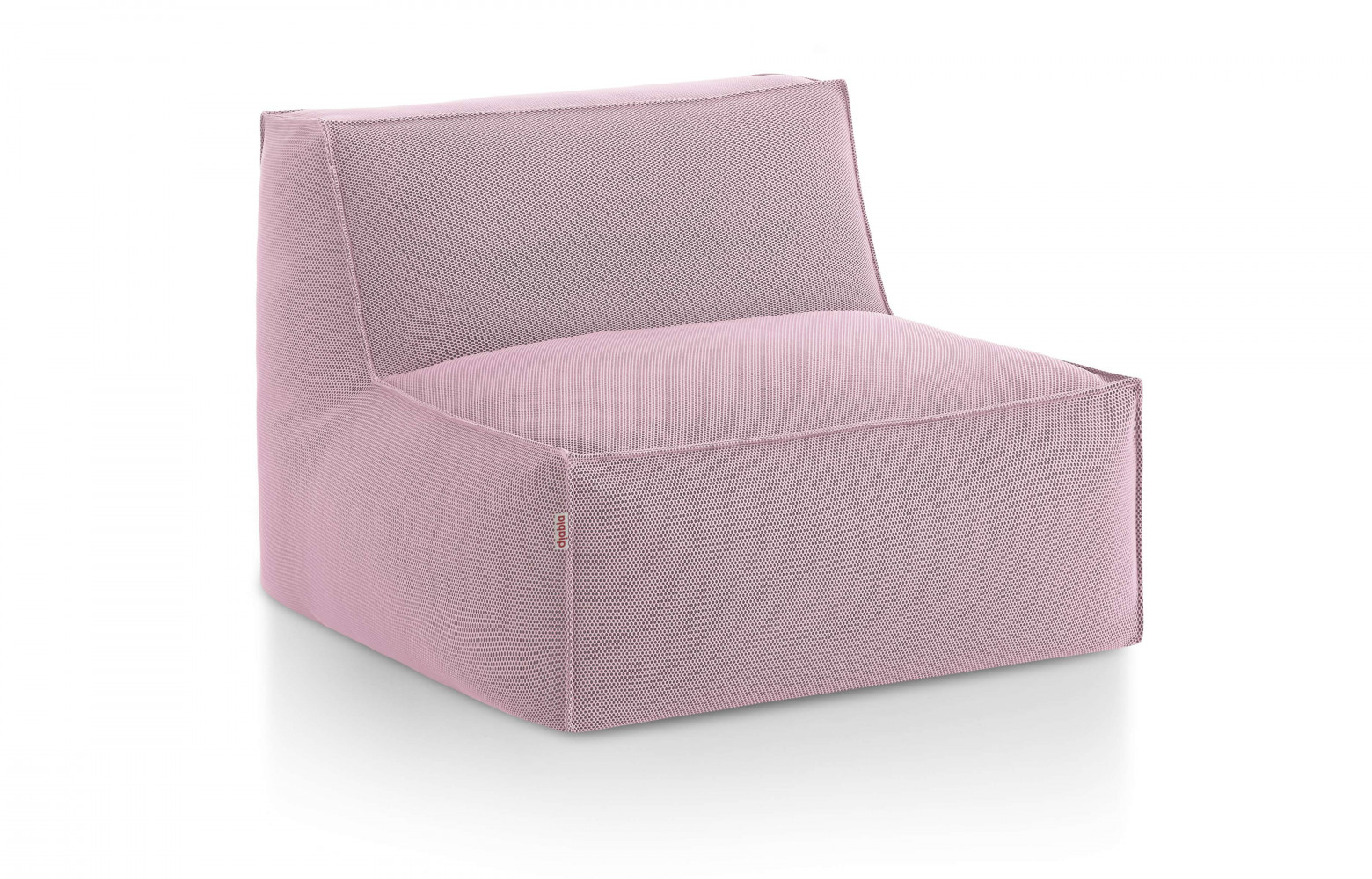 4/ Lounge chair Mareta XL remplie de perles de polystyrène enduites de tissu hydrophobe, housse amovible, 785 €. Diabla.