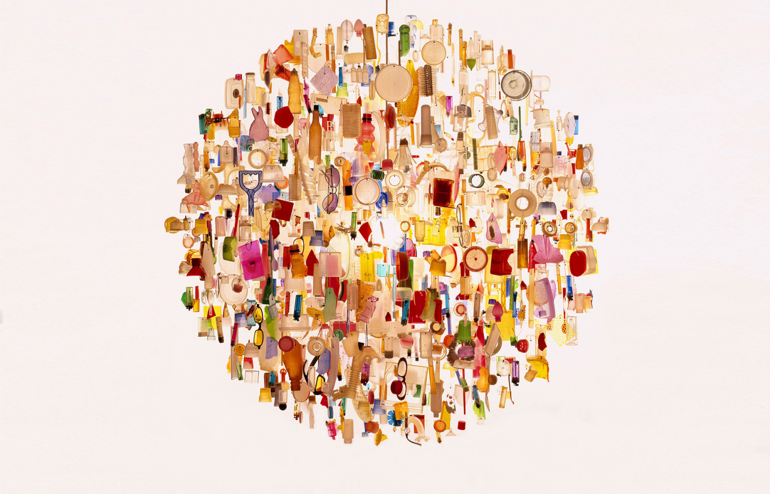 Tide Colour de Stuart Haygarth (2005).