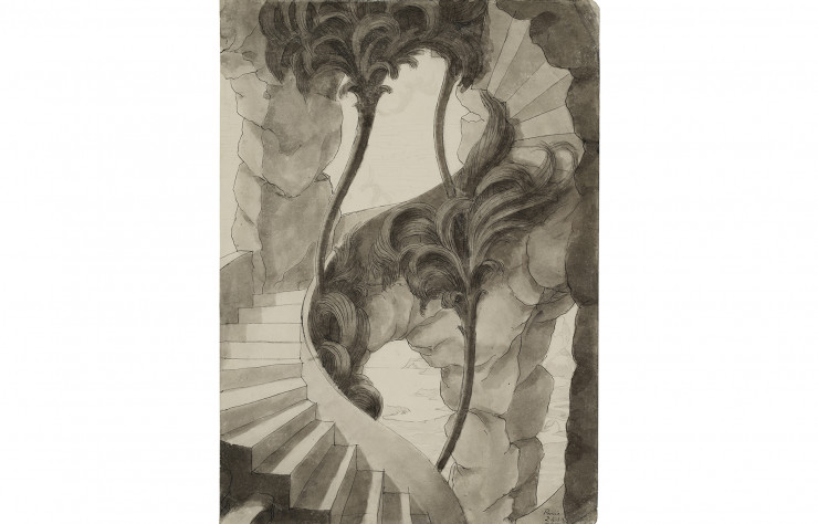 Escalier dans une grotte (1933) d’Emilio Terry.