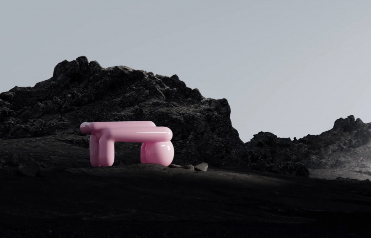Virtuelle, la Pink Table s’est arrachée pour 5 000 €.