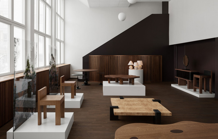 La première collection de Veermakers dévoilée chez Grand Relations lors de la Stockholm Design Week 2021.