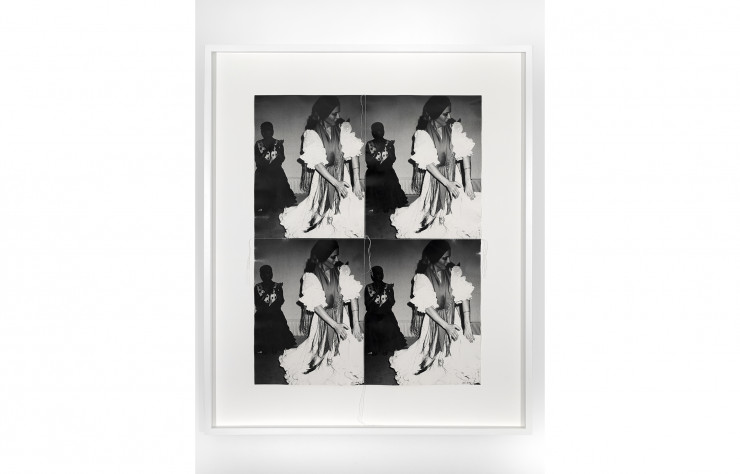 Flamenco Dancer (circa 1977). Assemblage de quatre photos cousues, tirage argentique (69,5 x 54,6 cm).© 2020 The Andy Warhol Foundation for the Visual Arts, Inc. / Licensed by Artists Rights Society (ARS), New York. Photo courtesy of Jack Shainman Gallery and Hedges Projects