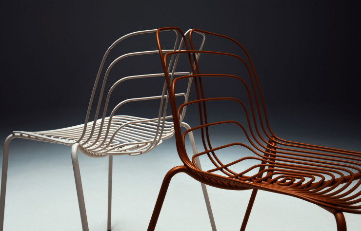 Chaise Wired de Michael Young (La Manufacture).