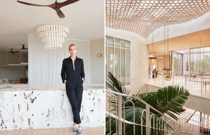La designer et architecte Léonie Alma Mason a intégralement pensé le Maslina Resort.