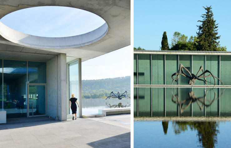 Au Château La Coste, rencontre entre l’art de Louise Bourgeois et l’architecture de Tadao Ando.