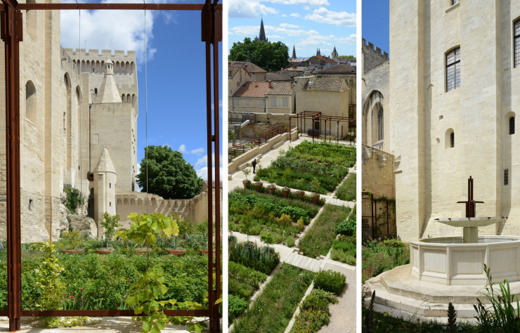 Les jardins du palais des Papes sont désormais accessibles au public.