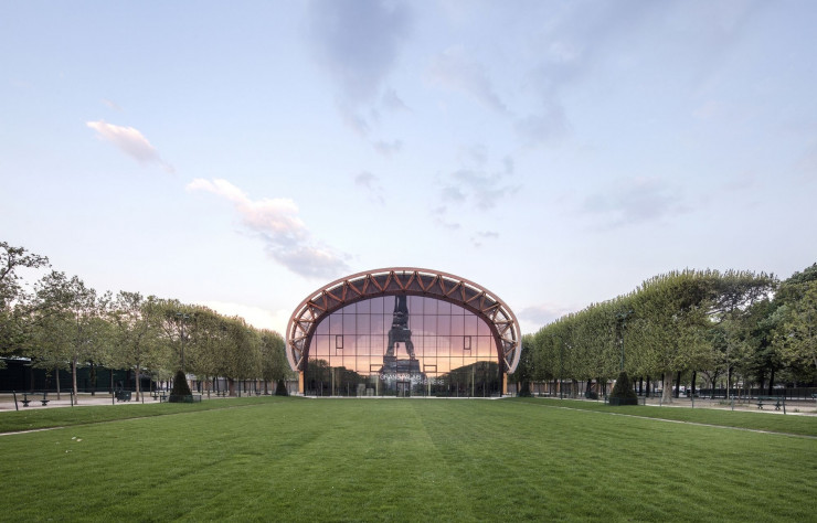 FIAC de Paris au Grand Palais éphémère.