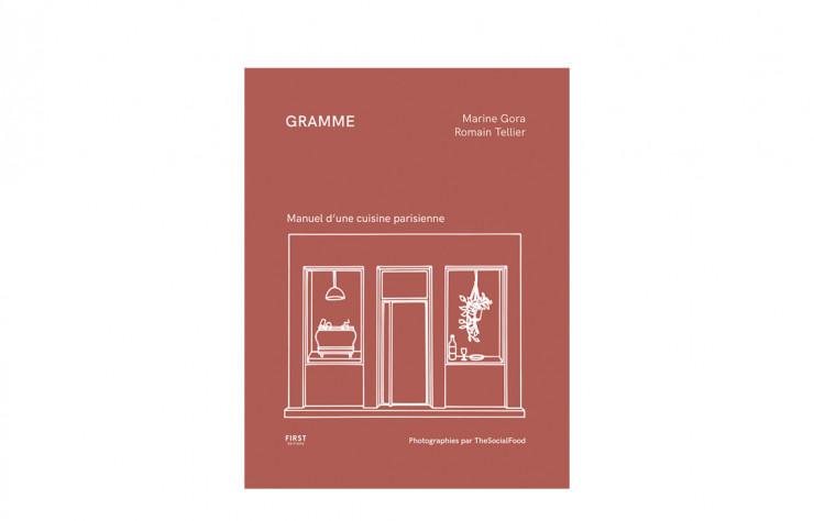 Couverture du livre Manuel d'une cuisine parisienne par Marine Gora, Gramme, - sélection de beaux livres de cuisine à offrir à Noël - IDEAT
