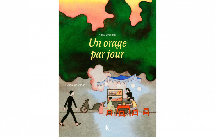 Couverture du livre Un Orage par jour d'André Derainne - sélection de beaux livres de cuisine à offrir à Noël - IDEAT